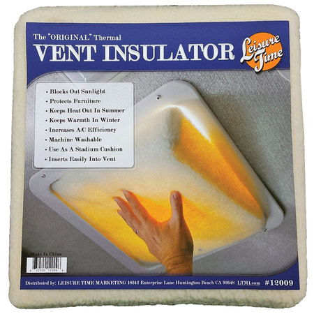 LEISURE TIME Leisure Time 12009 Vent Pillow - 14 in. x 14 in. x 3 in. 12009